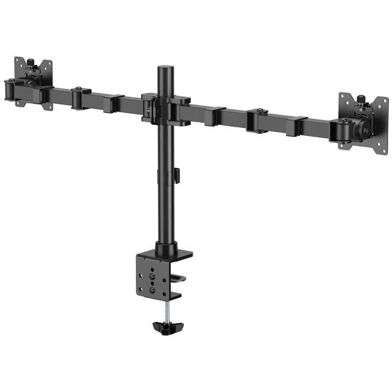 Suporte de Mesa para 2 Monitores Aisens Dt35tsr-359 / Giratório / Inclinado / Até 20kg