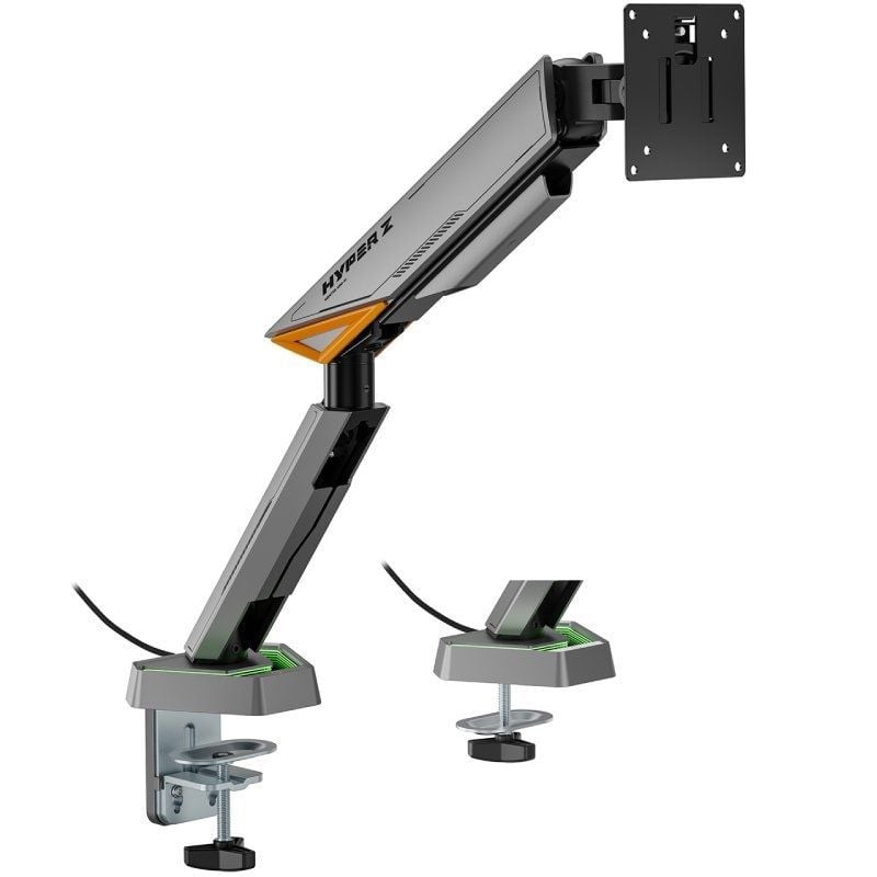Aisens Dt49tsrrgb-347 Suporte de Monitor de Mesa para Jogos / Giratório / Inclinado / Até 16kg / co…