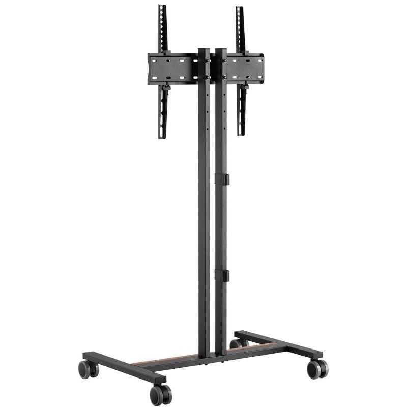 Suporte de Chão Inclinável Aisens Ft55te-213 com Rodas para Televisores de 32-55" / Até 35kg
