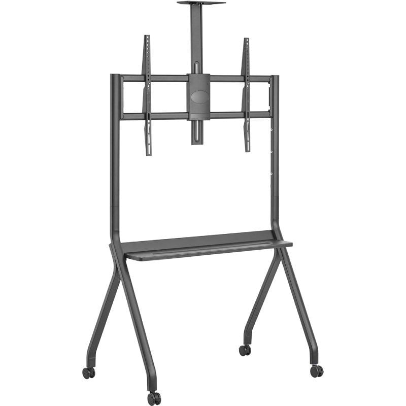 Suporte de Chão Aisens com Rodízios Ft86fe-369 para Televisores de 55-100" / Até 120kg