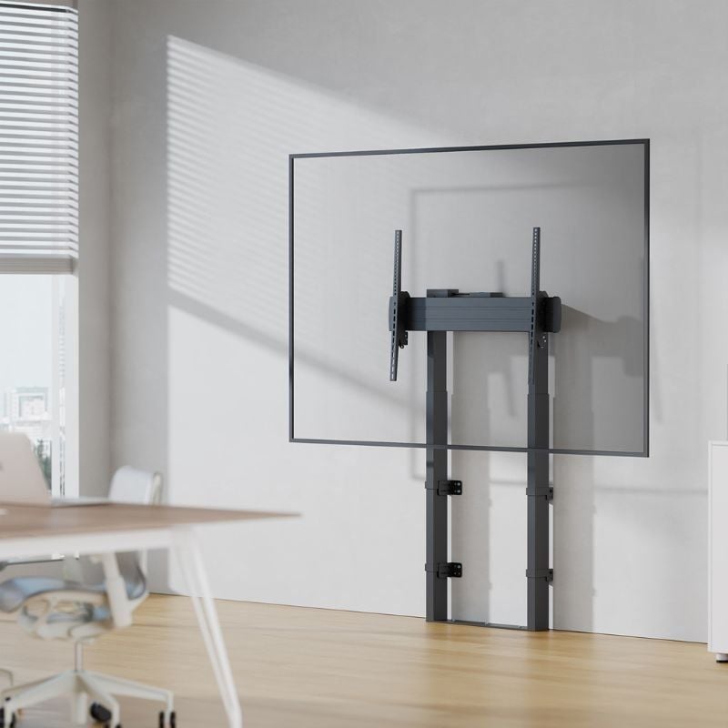 Aisens Fwf100e-269 Suporte Motorizado para Chão e Parede / Inclinação / Rotação para TV 55-100" / A…