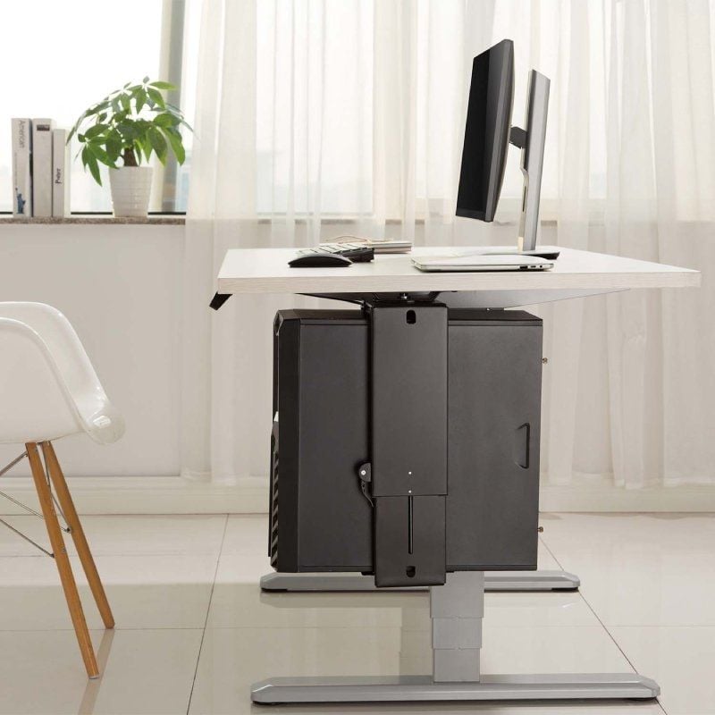 Suporte de Mesa Aisens Mpc03-201 para PC / Até 10kg