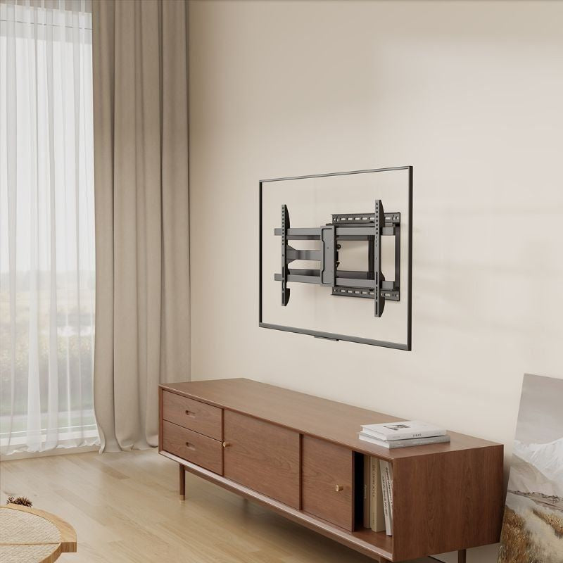 Aisens Wt80tsle-419 Suporte de Parede Inclinável / Giratório / Nivelador para Tvs de 43-80" / Até 5…