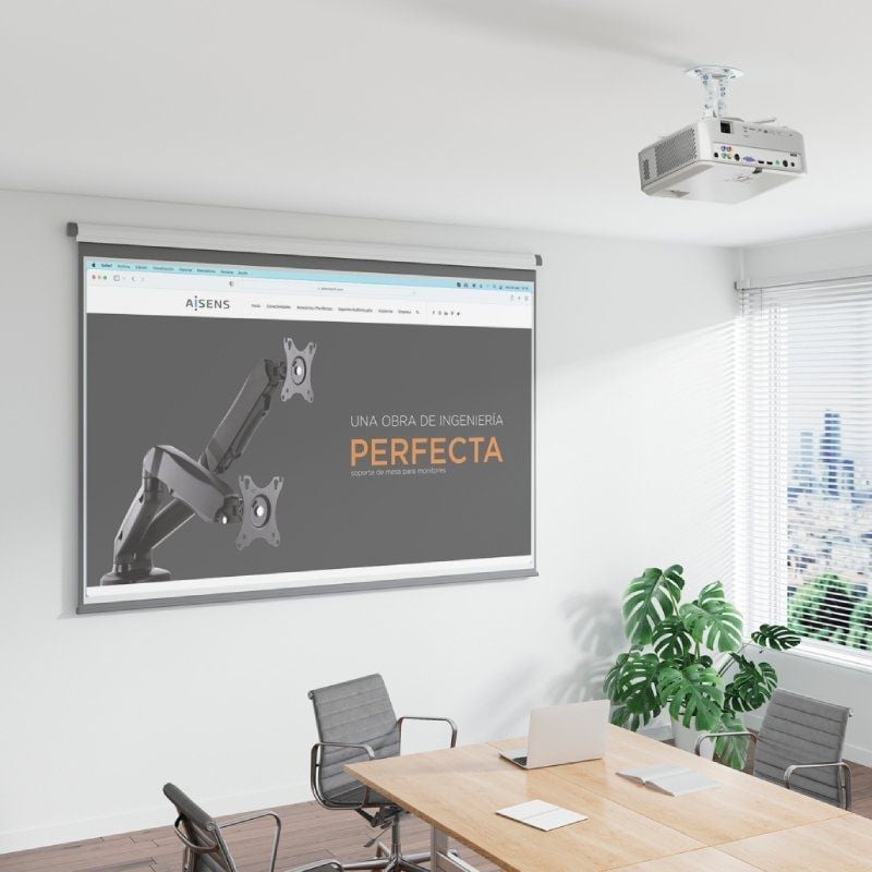 Aisens Cp03tsr-129 Suporte de Teto / Parede para Projetor Cp03tsr-129 / Inclinação Giratória / Até…