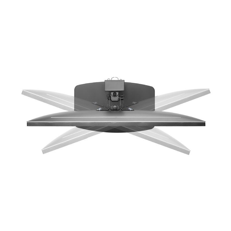 Suporte de Mesa para Monitor Aisens Dt32tsr-115 / Giratório / Inclinado / Até 8kg