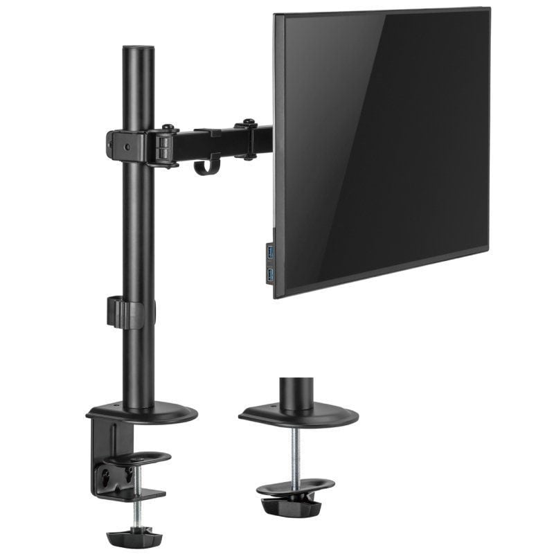 Suporte de Mesa para Monitor e TV Aisens Dt32tsr-147 / Giratório / Inclinado / Até 9kg