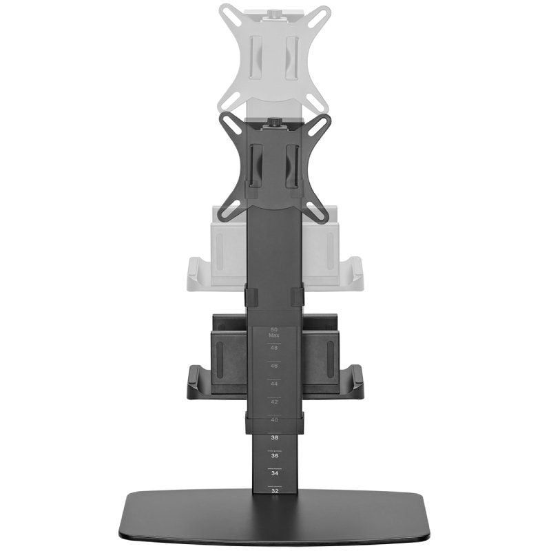 Aisens Dt32tsr-165 Suporte para Monitor de Secretária, TV e Minipc / Giratório / Inclinado / Até 8kg