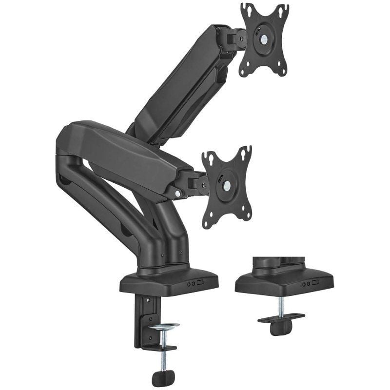 Suporte de Mesa com Contrapeso para 2 Monitores Ou Televisores Aisens Dt32tsr-221 / Giratório / Inc…
