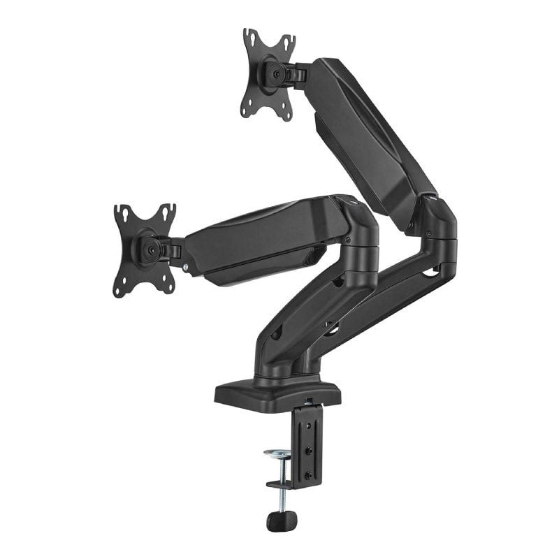 Suporte de Mesa com Contrapeso para 2 Monitores Ou Televisores Aisens Dt32tsr-221 / Giratório / Inc…