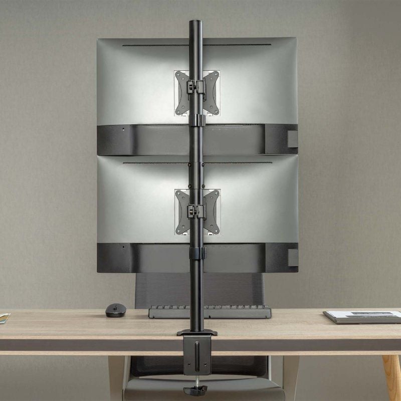 Suporte de Mesa para 2 Monitores Ou Tvs Aisens Dt32tsr-229 / Giratório / Inclinado / Até 9kg