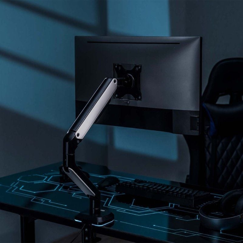 Aisens Dt32tsr-295 Suporte de Mesa de Jogos com Contrapeso para Monitor / Giratório / Inclinado / A…
