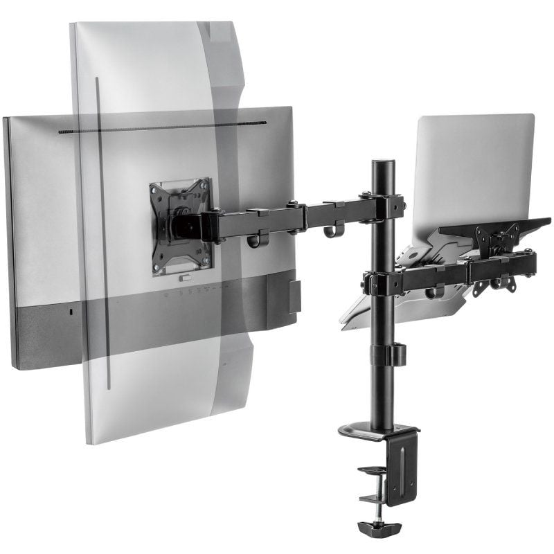 Dtl32tsr-193 Suporte de Mesa Inclinável / Giratório para TV de 17-32" e Computador Portátil