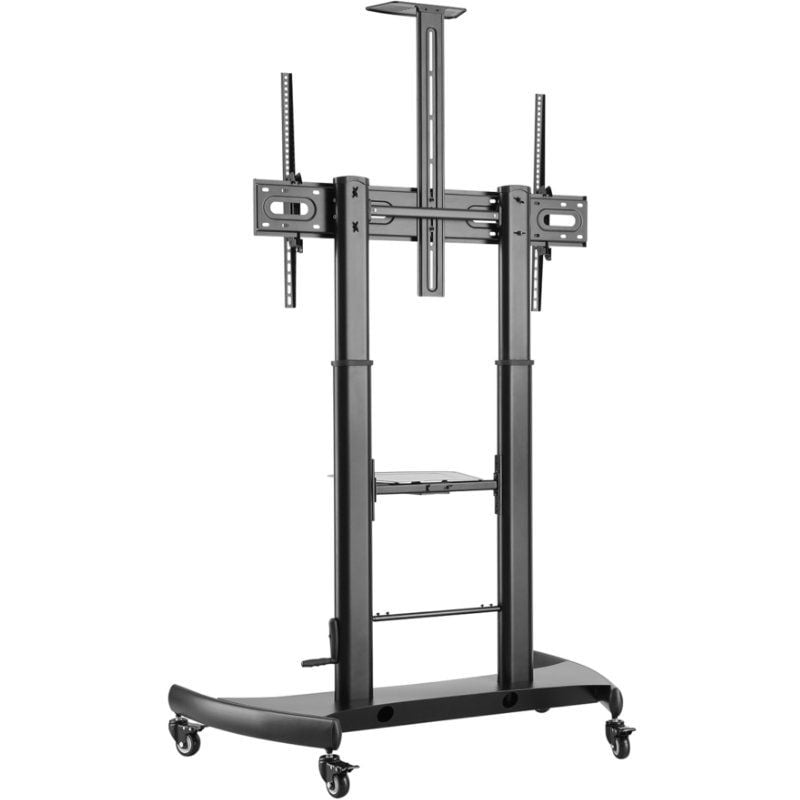 Suporte de Chão Inclinável Aisens Ft100te-123 com Rodízios e Pega para Televisores de 60-100" / Até…
