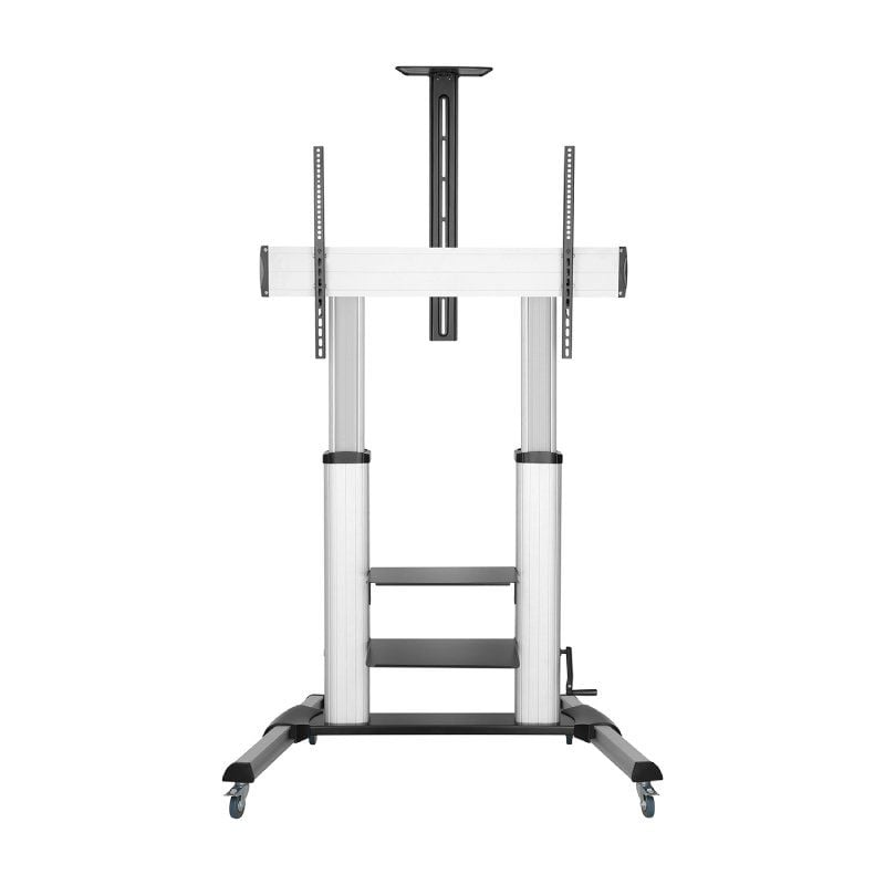 Suporte de Chão Inclinável Aisens Ft100te-125 com Rodízios e Pega para Televisores de 60-100" / Até…
