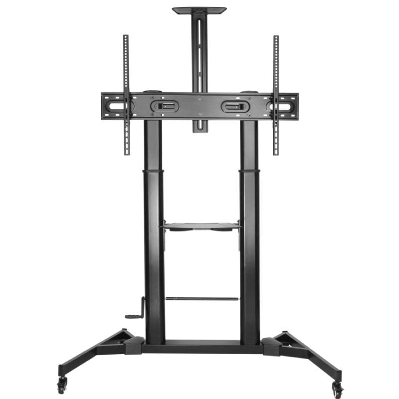 Aisens Ft100te-171 Suporte de Chão Inclinável com Rodízios e Manivela para TV 60-100" / Até 100kg
