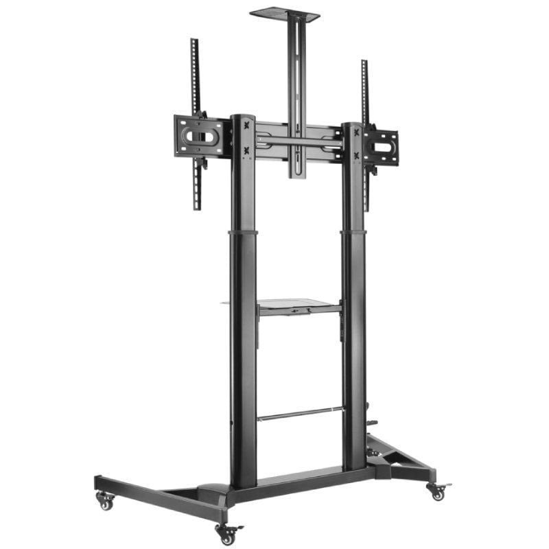 Aisens Ft100te-171 Suporte de Chão Inclinável com Rodízios e Manivela para TV 60-100" / Até 100kg