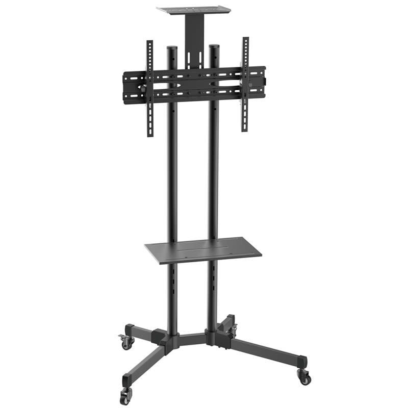 Aisens Ft70te-035 Suporte de Chão Inclinável com Rodízios para TV 37-70" / Até 50kg