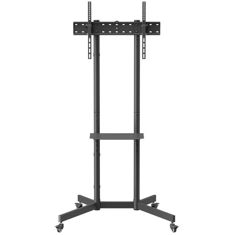 Aisens Ft70te-333 Suporte de Chão Inclinável com Rodízios para TV 37"-70" / Até 45kg
