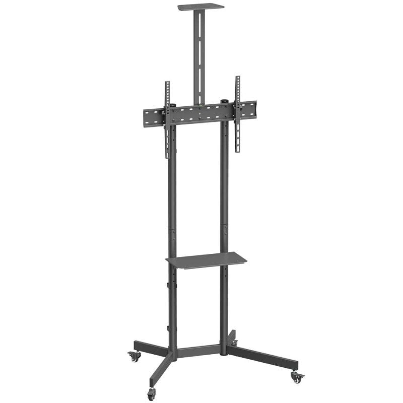 Suporte de Chão Inclinável com Rodízios / Suporte de Câmara Aisens Ft70te-335 para TV 37"-70" / Até…