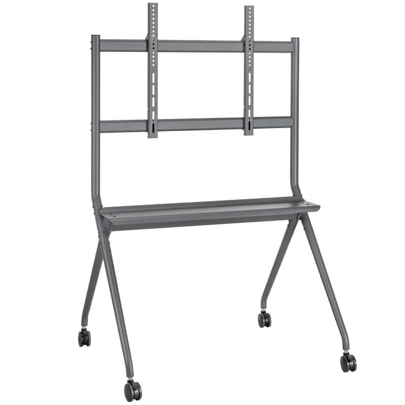 Aisens Ft86fe-143 Suporte de Chão com Rodízios para TV Ou Ecrã Interativo 50"-86" / Até 120kg