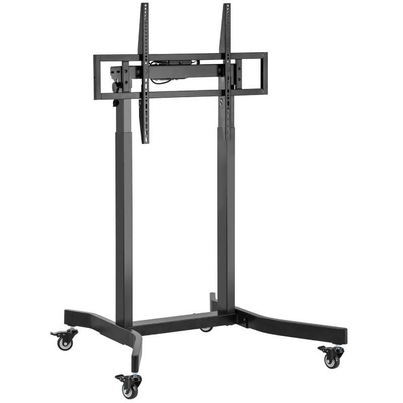 Aisens Ftf100e-271 Suporte de Chão Motorizado com Rodízios para Televisores de 55-100" / Até 120kg
