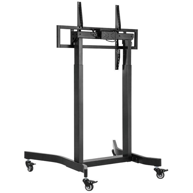 Aisens Ftf100e-271 Suporte de Chão Motorizado com Rodízios para Televisores de 55-100" / Até 120kg