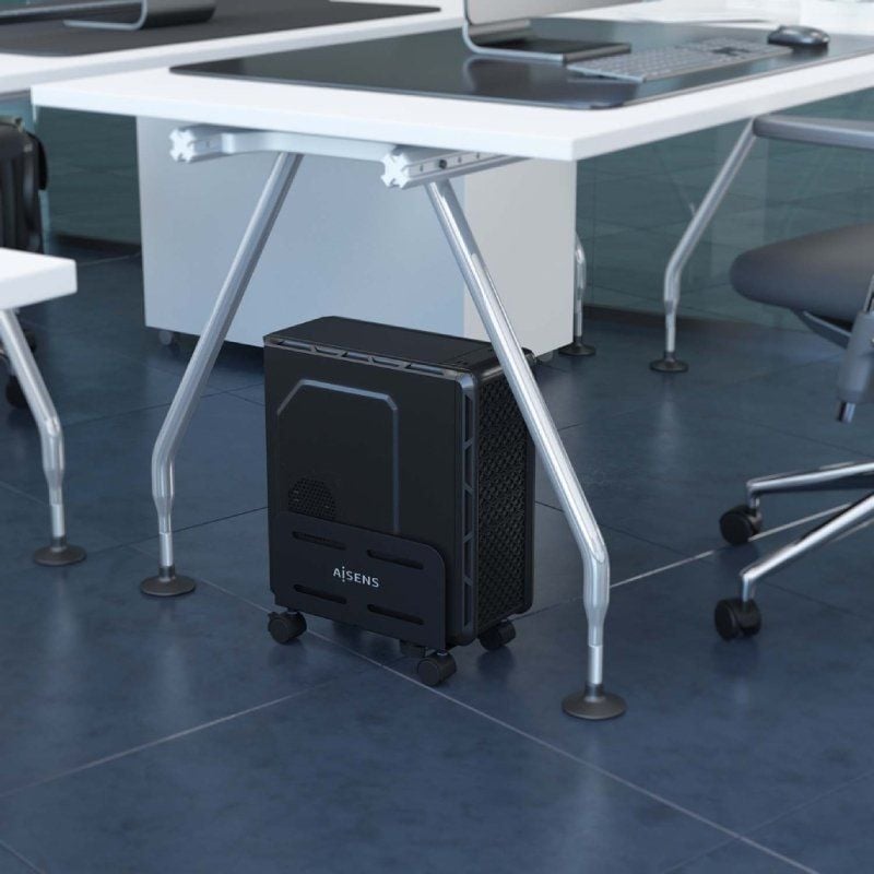 Suporte para CPU Aisens Mpc06-207 com Rodízios para Pcs / Até 10kg