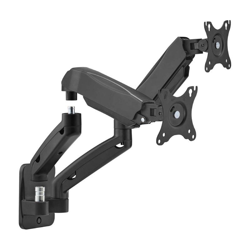 Suporte de Parede para 2 Monitores Ou TV Aisens Wt32tsr-225 / Giratório / Inclinado / Até 9kg