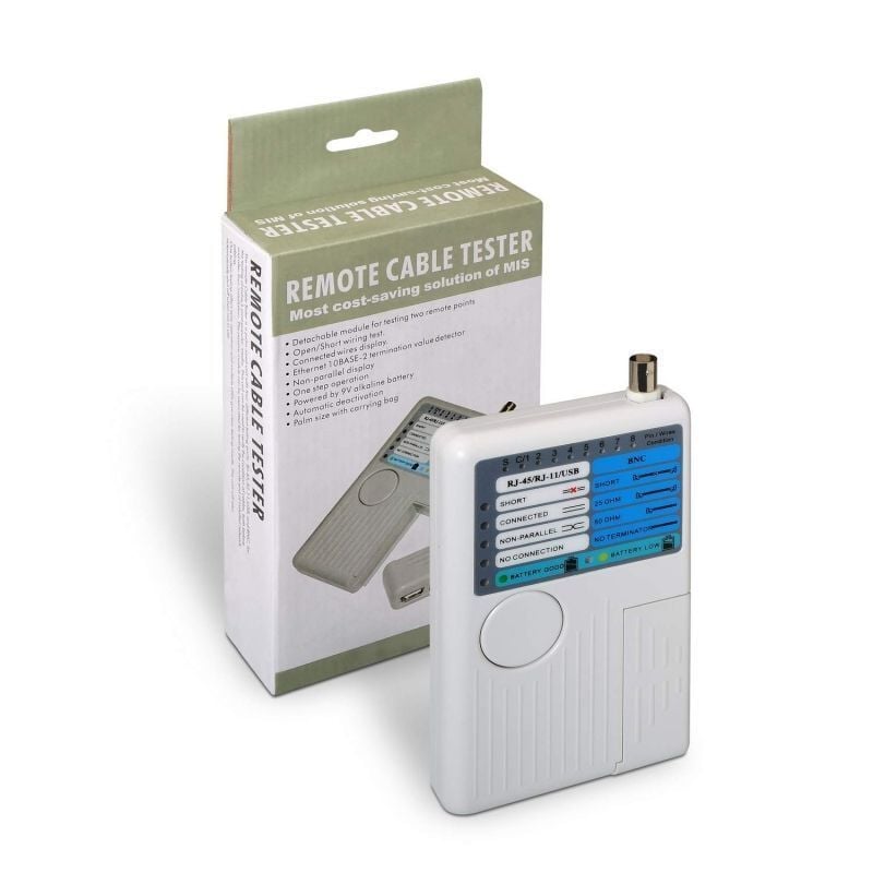 Aisens A142-0313 Testador A142-0313 para Rj11-rj12-rj45 / USB / Coaxial
