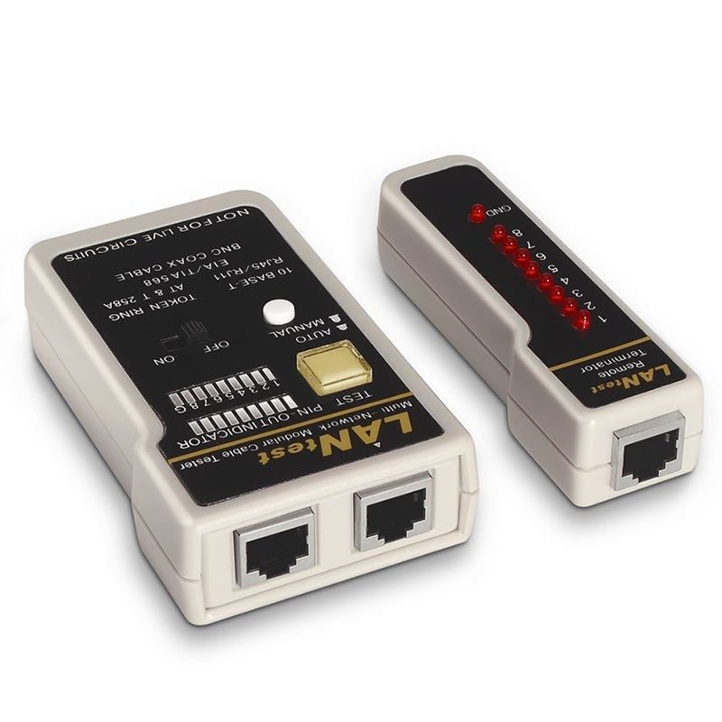 Testador Aisens A142-0314 para Rj11-rj12-rj45 / Coaxial