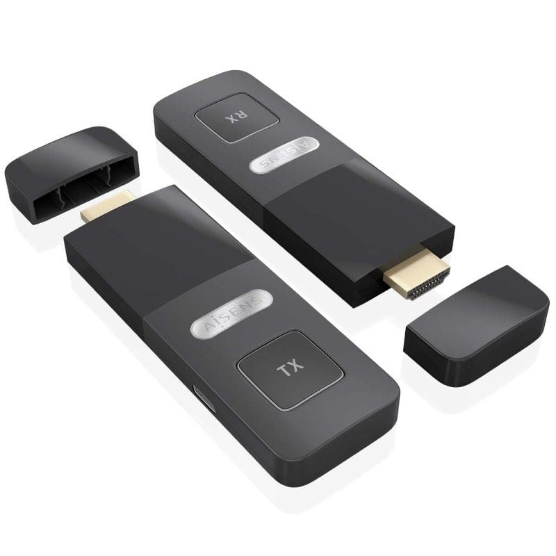 Adaptador / Transmissor de Vídeo HDMI sem Fios Aisens Aswl-h2k30m001-bk