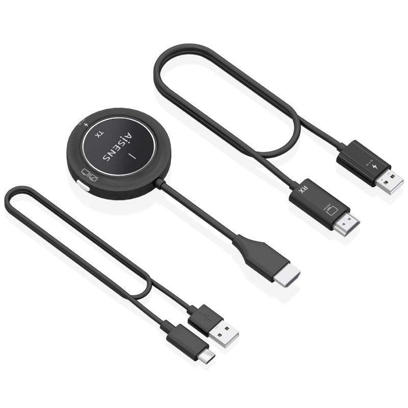 Adaptador / Transmissor de Vídeo HDMI sem Fios Aisens Aswl-h2k30m002-bk