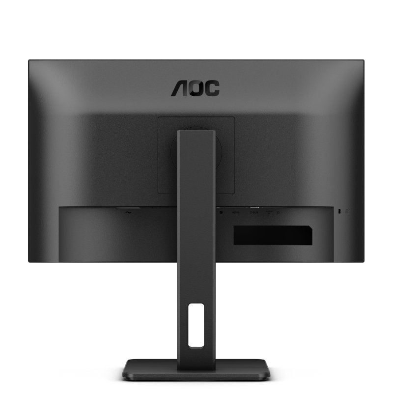 Monitor AOC 24E3QAF 23,8" / Full HD / Multimédia / Ajustável em Altura / Preto