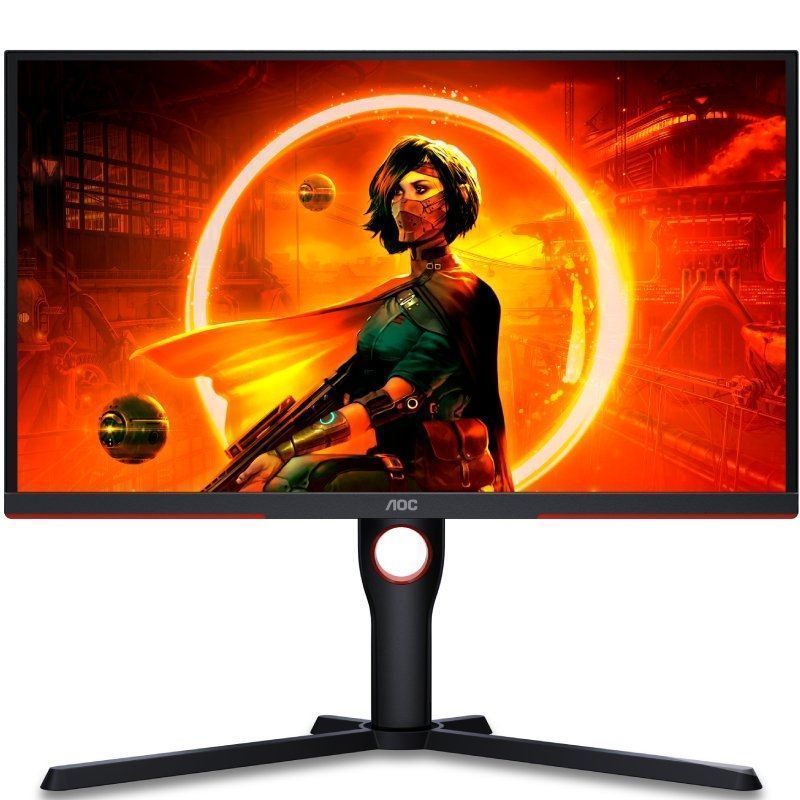 Monitor para Jogos AOC 25G3ZM / BK 24,5" / Full HD / 0,5ms / 240hz / VA / Ajustável em Altura / Pre…