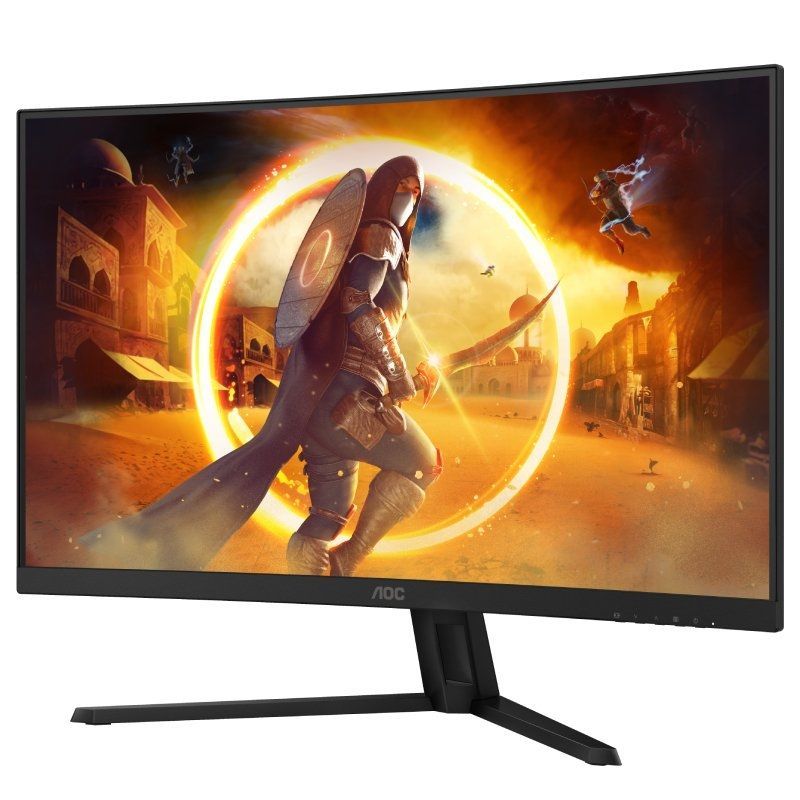 Monitor Curvo para Jogos AOC CQ32G4VE 31,5" / QHD / 0,5ms / 180hz / VA / Preto