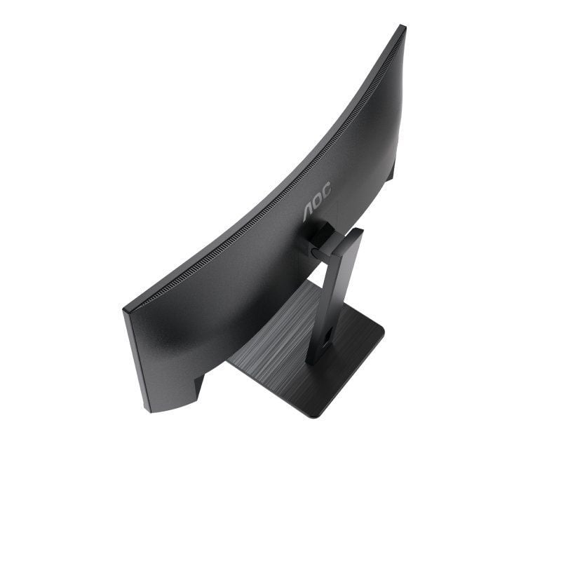 Monitor Profissional Curvo AOC CU34P3CV 34" / WQHD / Multimédia / Ajustável em Altura / Preto