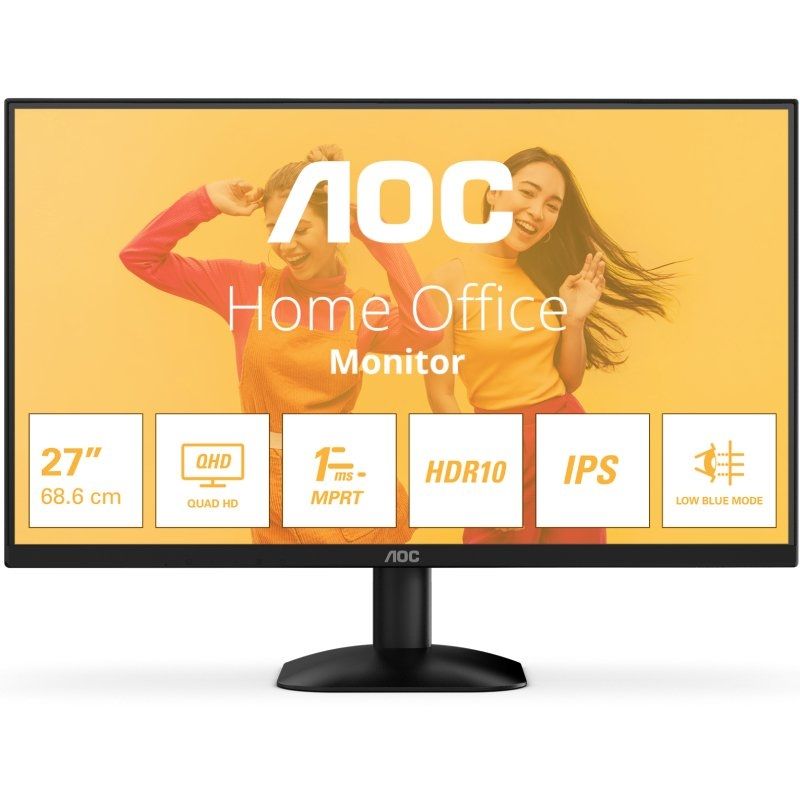 Monitor Profissional AOC Q27B35E 27" / QHD / Preto