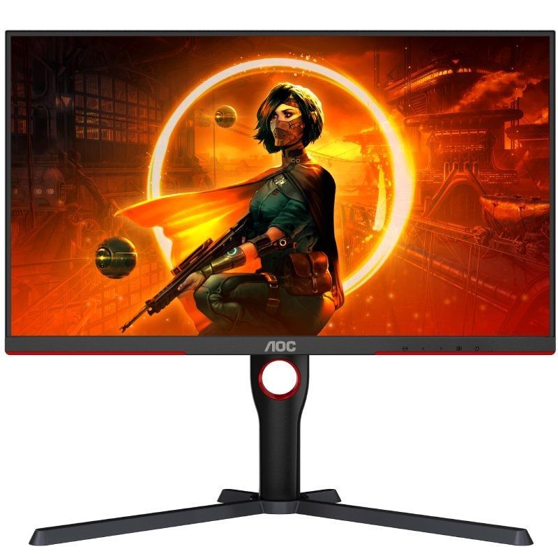 Monitor para Jogos AOC Q27G3XMN / BK 27" / QHD / 1ms / 180hz / VA / Ajustável em Altura / Preto