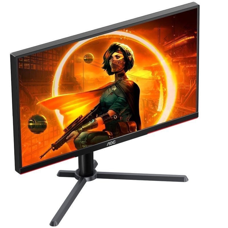 Monitor para Jogos AOC Q27G3XMN / BK 27" / QHD / 1ms / 180hz / VA / Ajustável em Altura / Preto