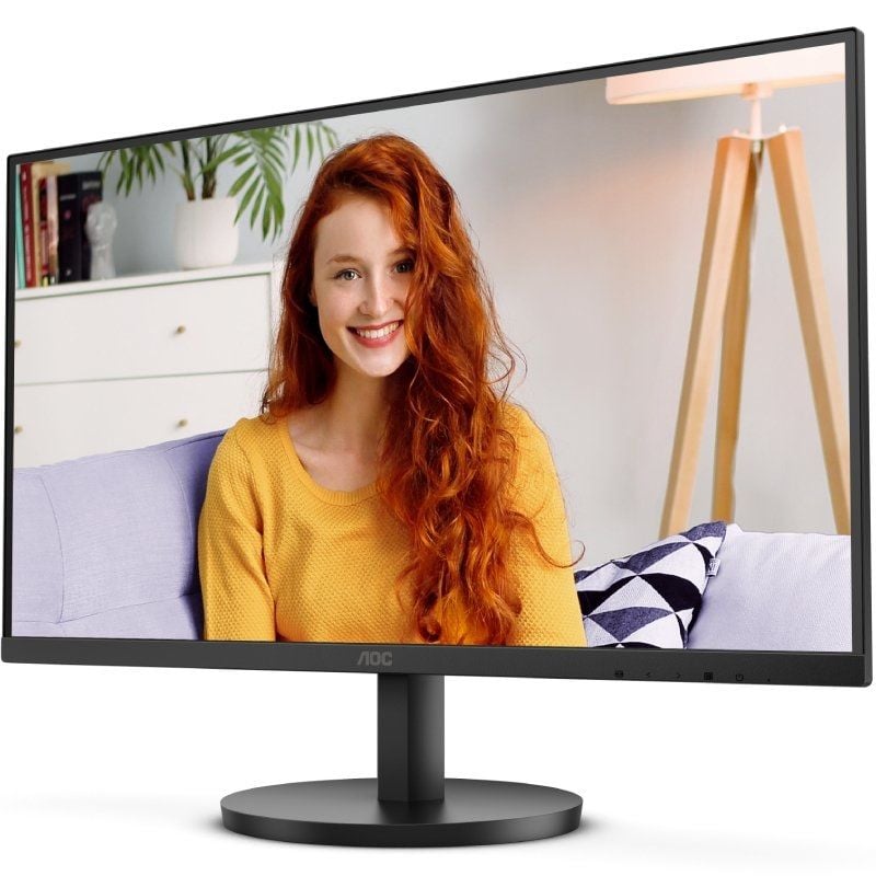 Monitor Profissional AOC U27B3A 27" / 4K / Multimédia / Ajustável em Altura / Preto