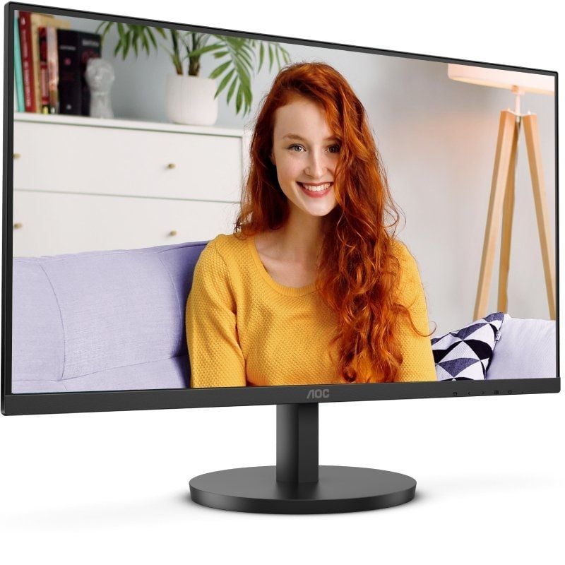 Monitor Profissional AOC U27B3A 27" / 4K / Multimédia / Ajustável em Altura / Preto