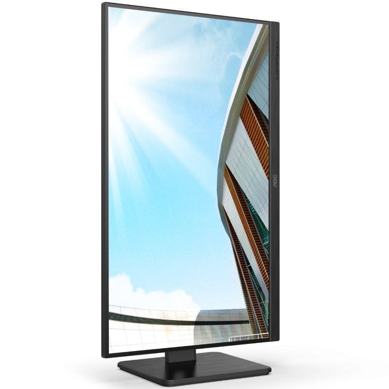 Monitor Profissional AOC U27P2CA 27" / 4K / Multimédia / Ajustável em Altura / Preto