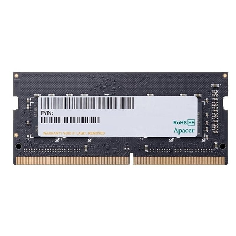 Memória RAM Apacer AS08GGB26CQYBGC 8 GB / DDR4 / 2666 Mhz / 1,2 V / CL19 / SODIMM