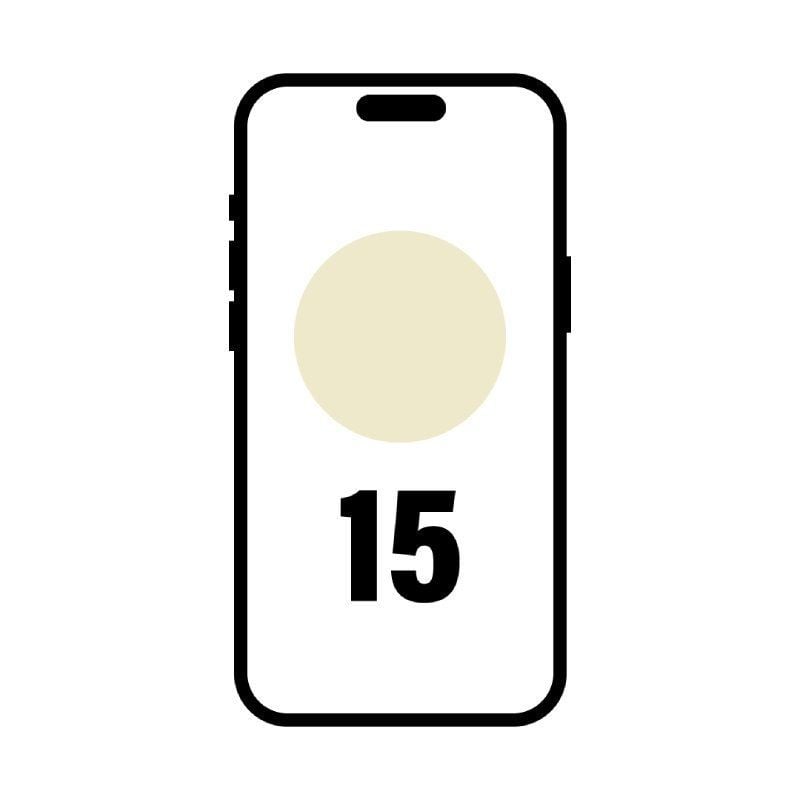 Smartphone Apple Iphone 15 256gb / 6.1" / 5G / Amarelo