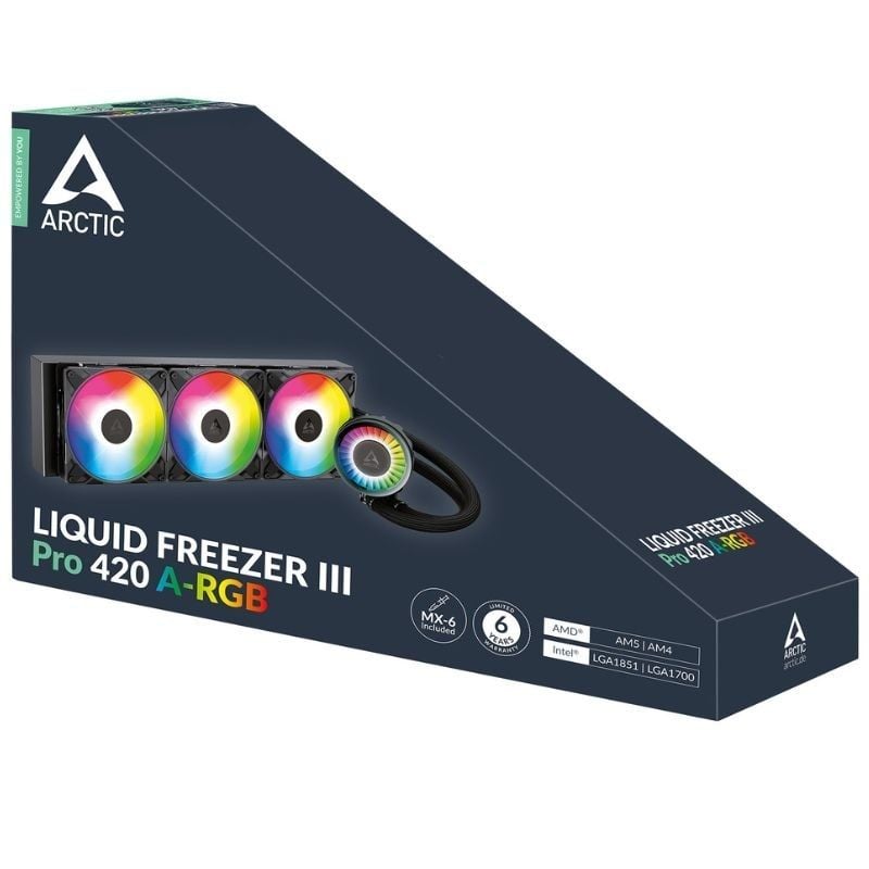 Arctic Liquid Freezer III Pro 420 A-rgb / Preto Sistema de Arrefecimento Líquido Arctic Liquid Free…