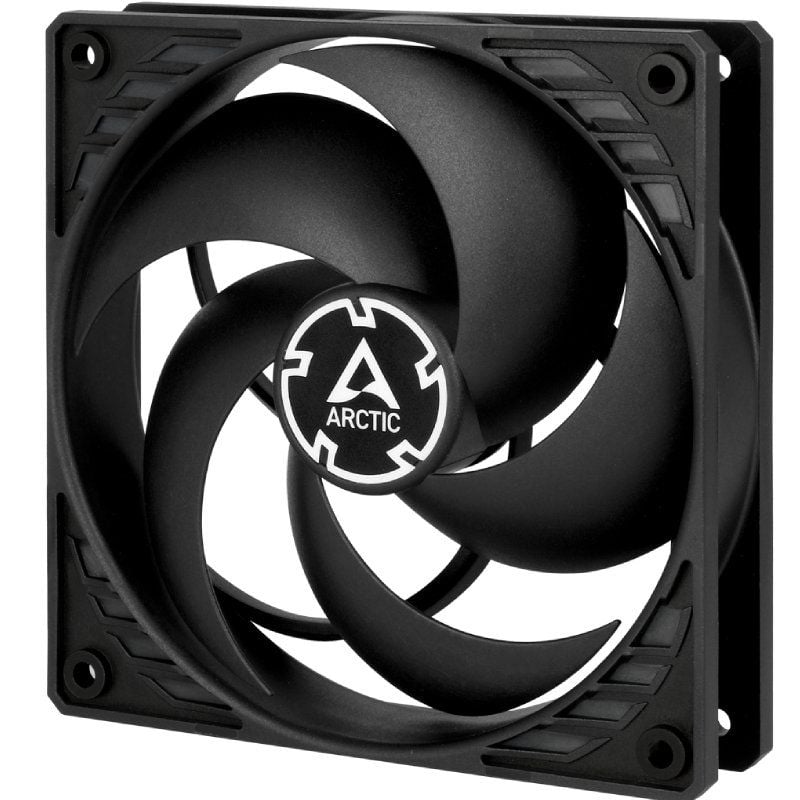 Ventilador Arctic P12 Silent / 12cm / Preto