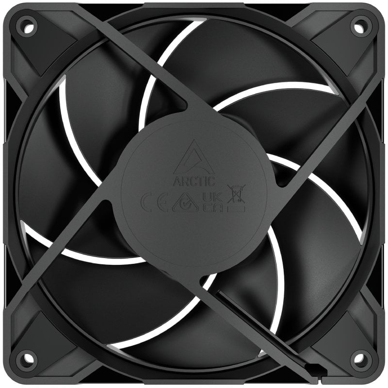 Ventilador Arctic P12 P12 Pro PST LN / 12cm / Preto