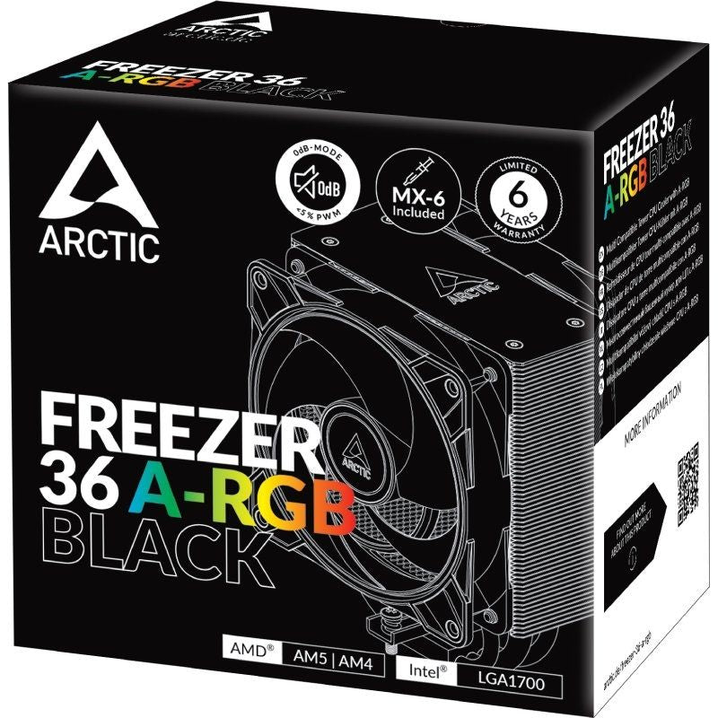 Arctic Freezer 36 A-rgb / Ventilador de 12 Cm com Dissipador de Calor