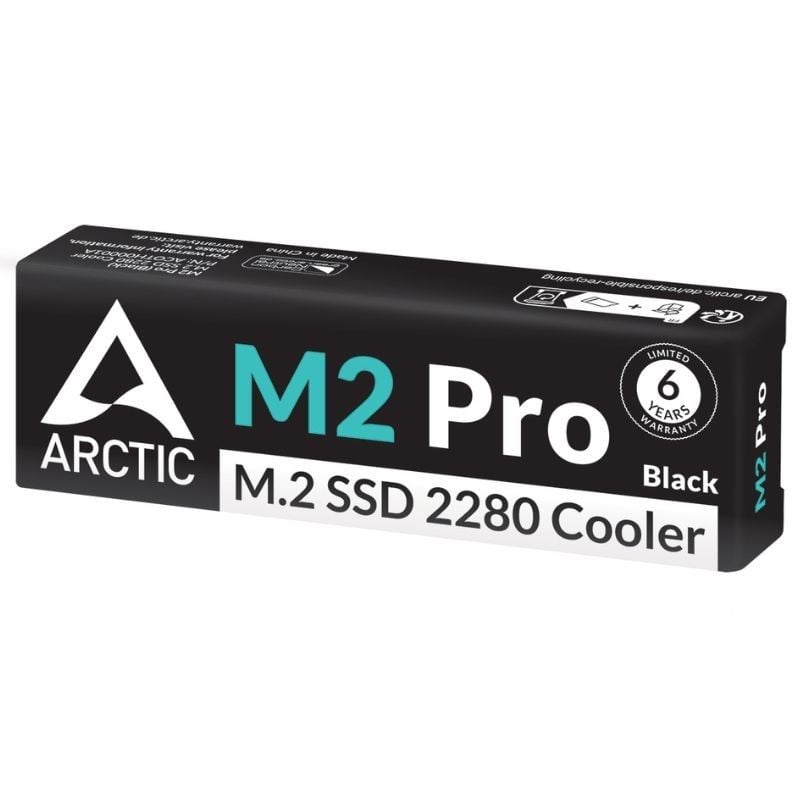 Dissipador de Calor para SSD M.2 2280 Arctic M2 Pro / Preto