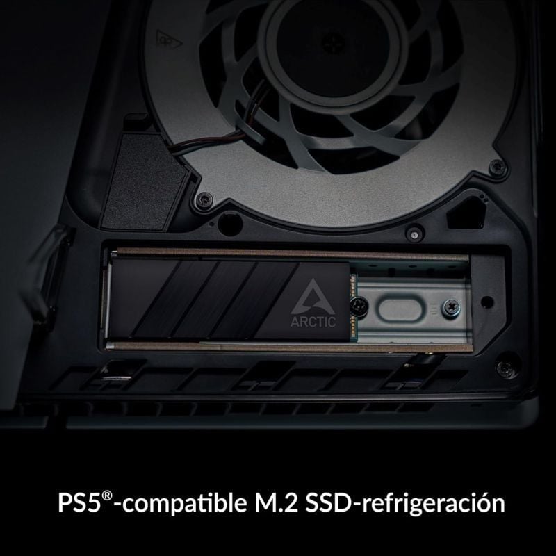 Dissipador de Calor para SSD M.2 2280 Arctic M2 Pro / Preto